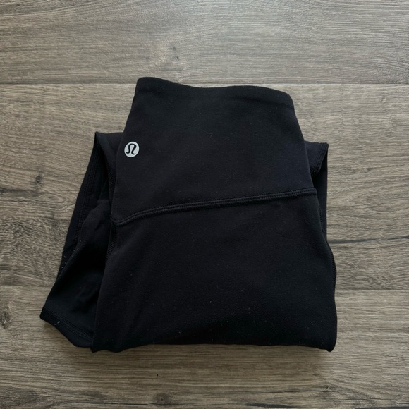 Lululemon Yoga Align High Rise Black Joggers size 2 Women W6ATAS - Picture 11 of 16